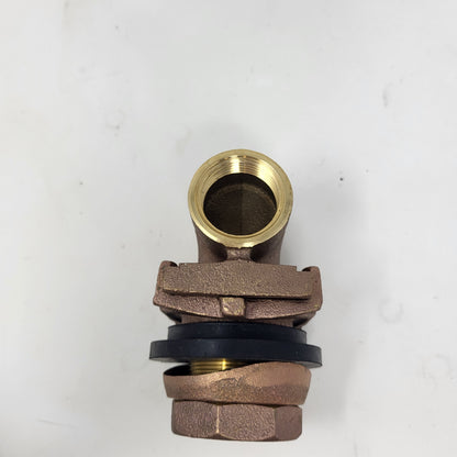 New Water Source PA100NL 1 in Lead-Free Brass Pitless Adapter 150 PSI Well Pump