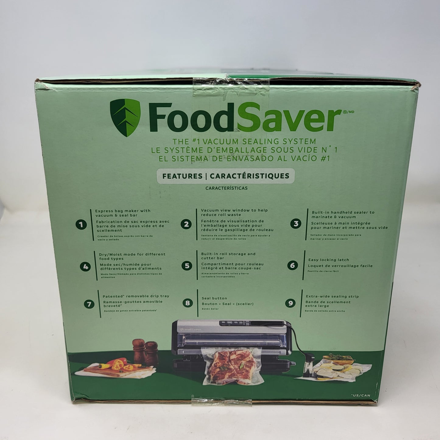 New FoodSaver FM5000 Series 2-in-1 Vacuum Sealer Machine 2159378 Black FM5200