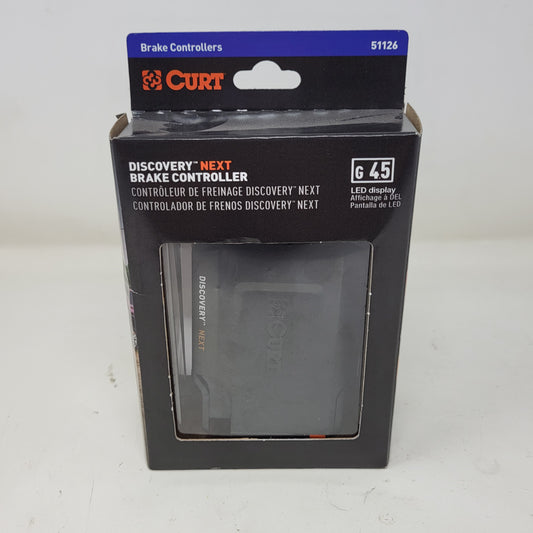 New Curt Discovery NEXT 51126 Electric Trailer Brake Controller