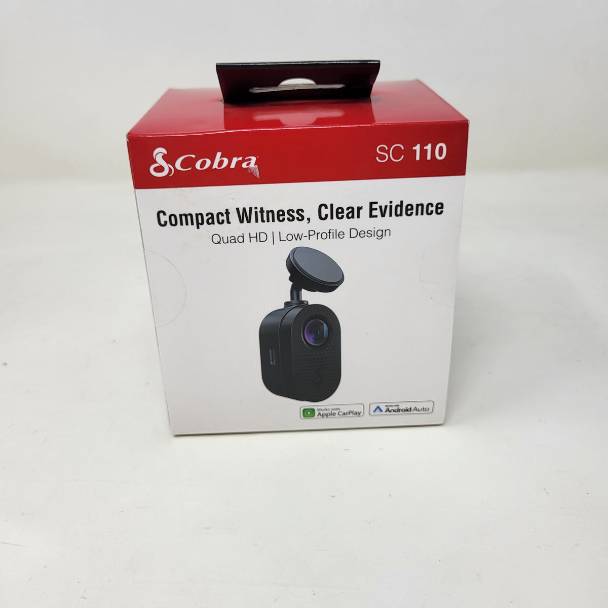 New Cobra SC110 Smart Dash Cam 1440P QHD Compact Car Dash Camera WiFi
