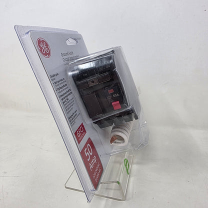 New GE THQL2150GFT2P Ground Fault Circuit Interrupter GFCI 2 Pole 50 Amp Breaker