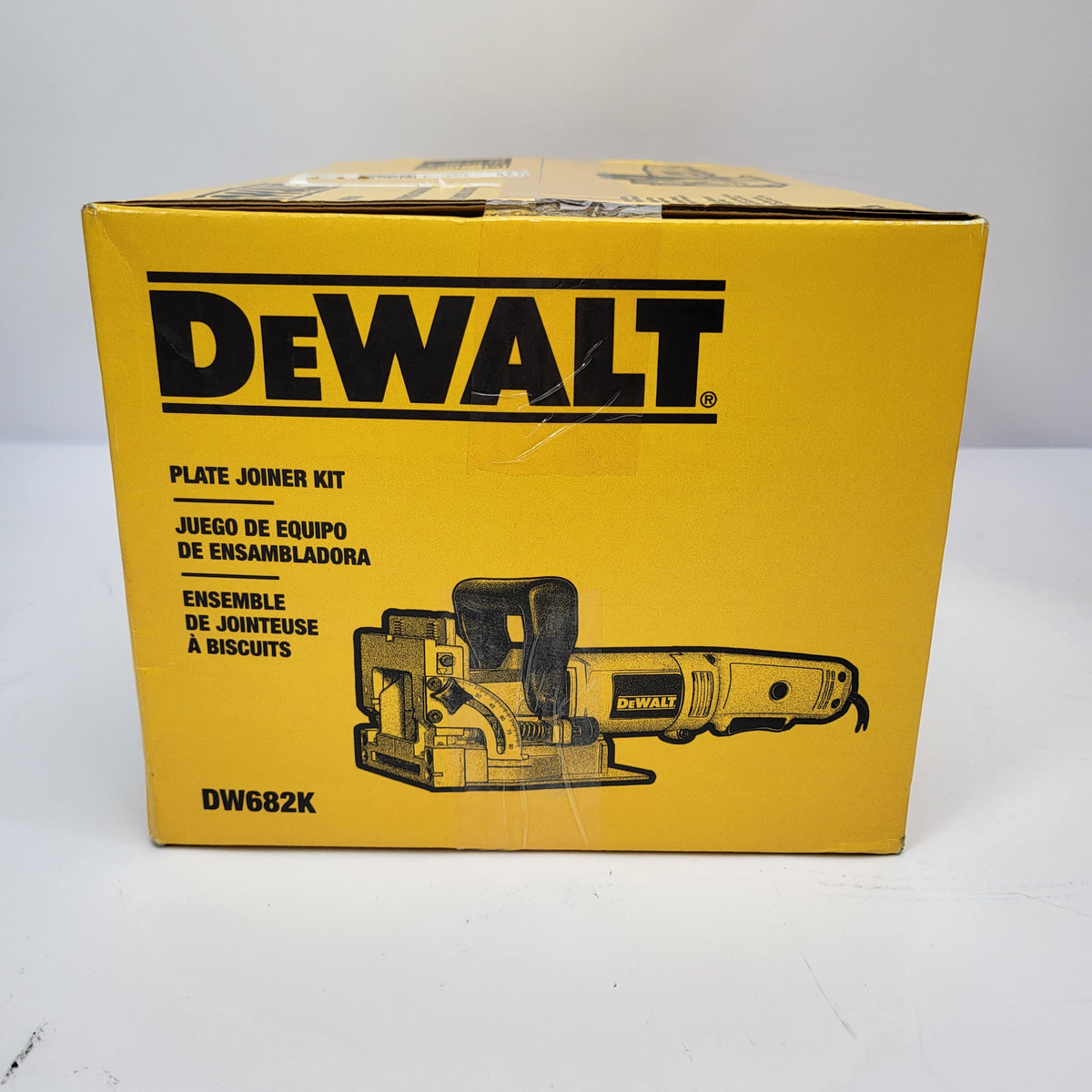 New DeWalt DW682K Heavy Duty Plate Joiner Kit Biscuit Jointer Tool