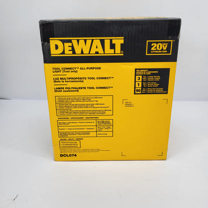 New DeWalt 20V MAX Cordless Work Light DCL074