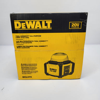 New DeWalt 20V MAX Cordless Work Light DCL074