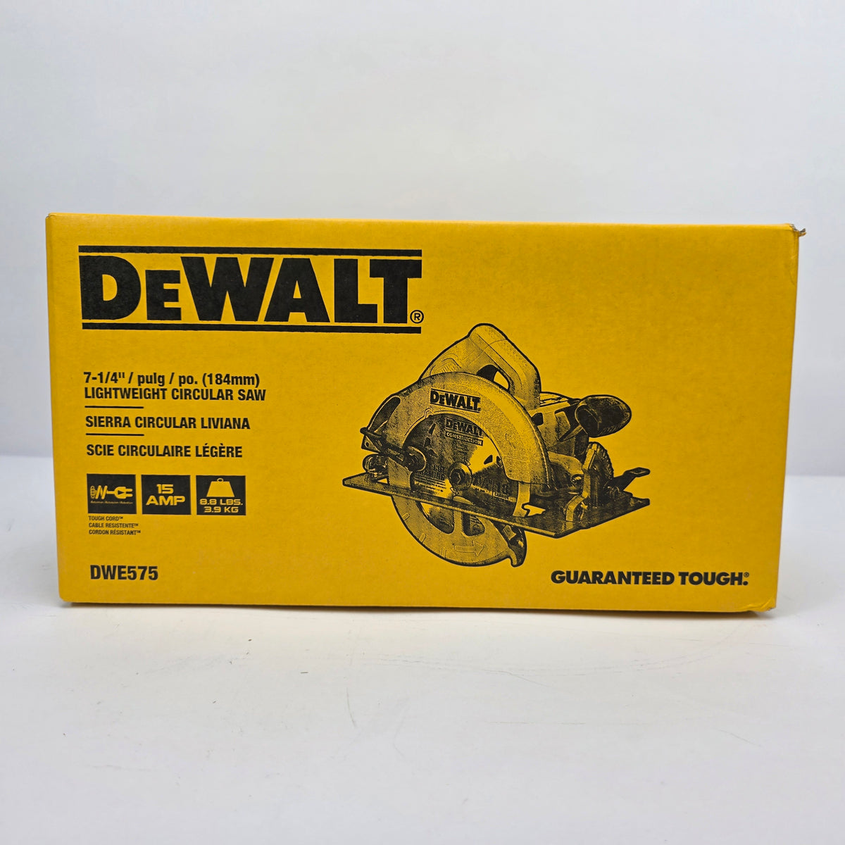 New DEWALT DWE575 7-1/4-in 15-Amp Corded Circular Saw 