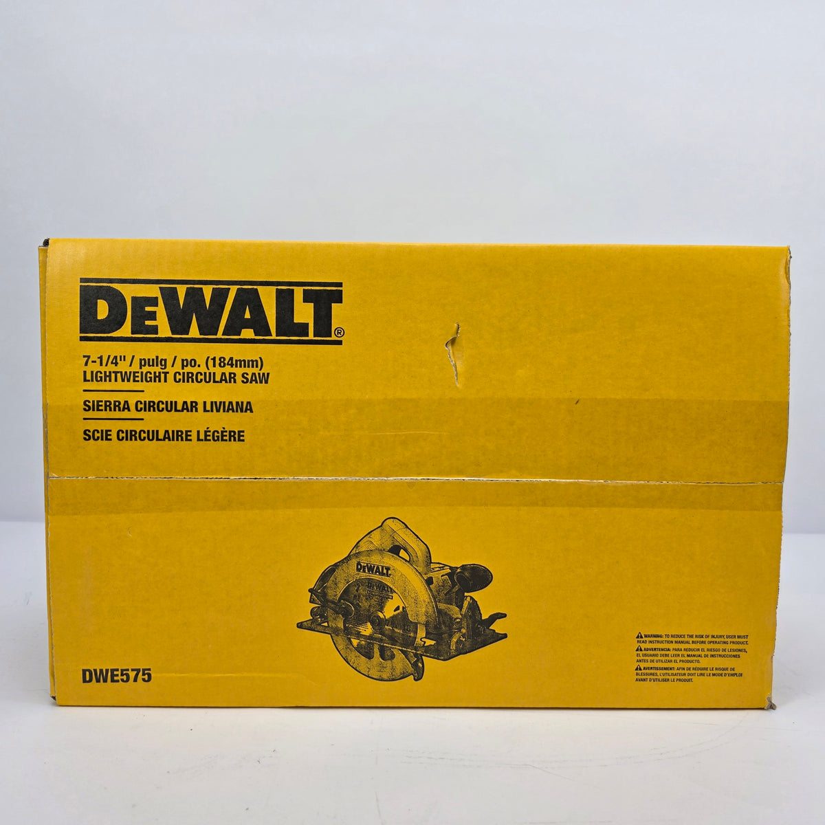 New DEWALT DWE575 7-1/4-in 15-Amp Corded Circular Saw 