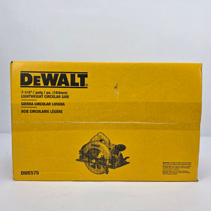 New DEWALT DWE575 7-1/4-in 15-Amp Corded Circular Saw 