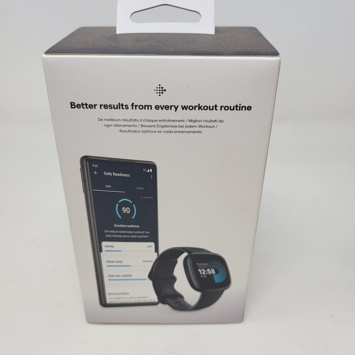 Fitbit Versa 4 40mm Activity Tracker FB523BKBK-US