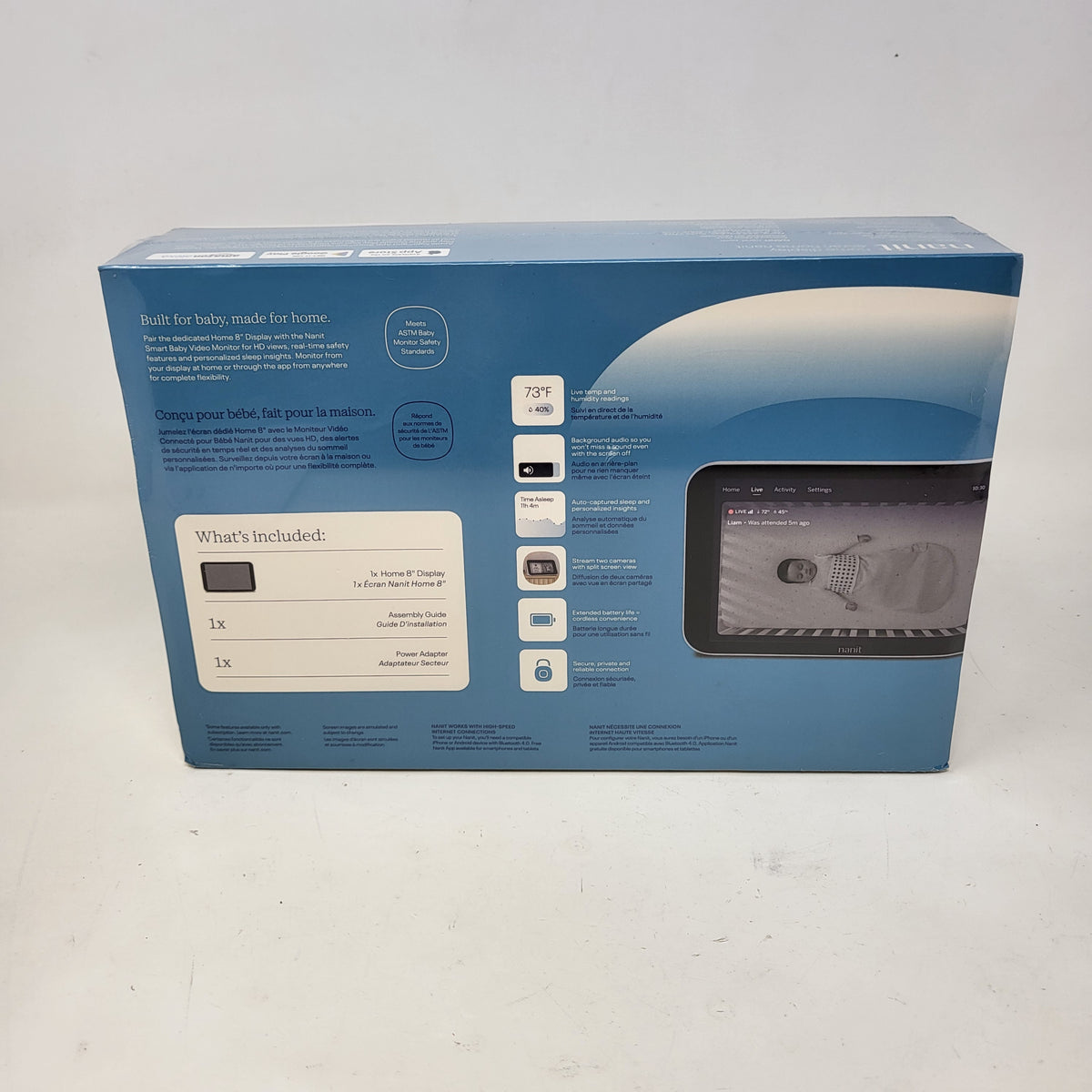New Nanit Home H101NW Smart Baby Monitor Display Tablet H101NW