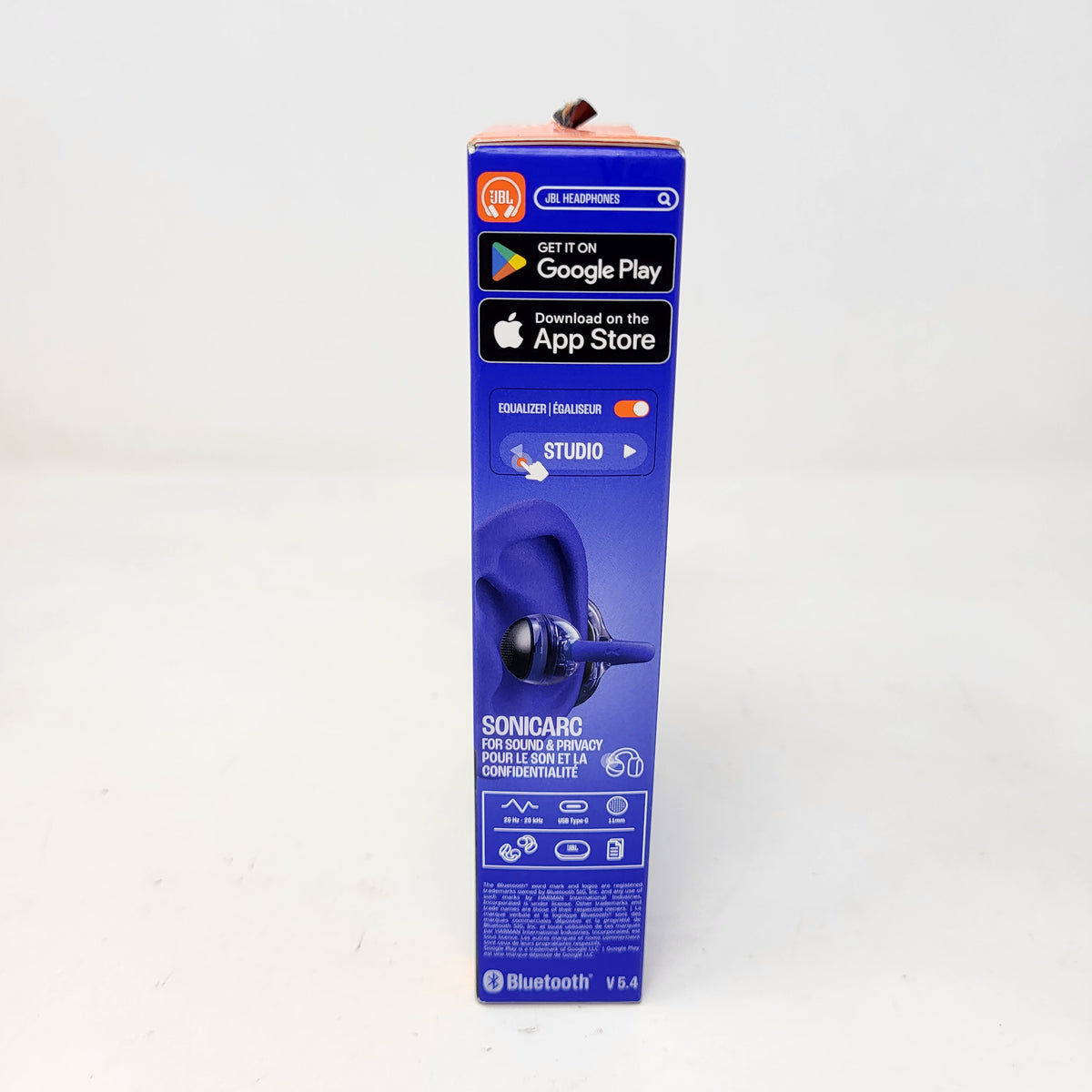 New JBL Sound Gear Clips Open Ear True Wireless Earbuds Blue IP54