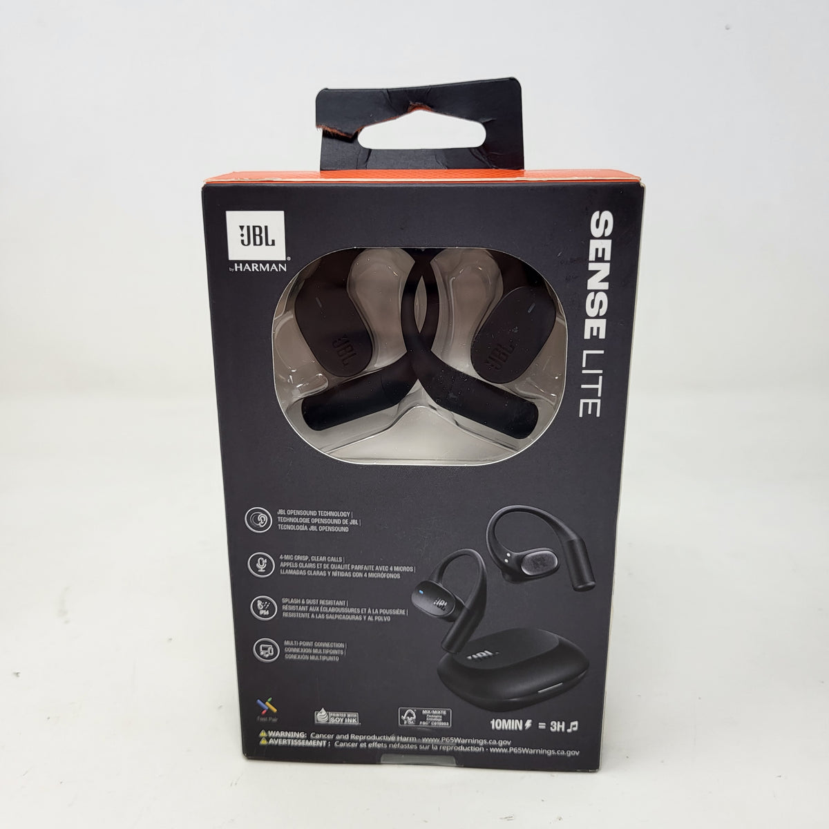 New JBL Sense Lite True Wireless Open Ear Headphones Bluetooth Sport Earbuds 