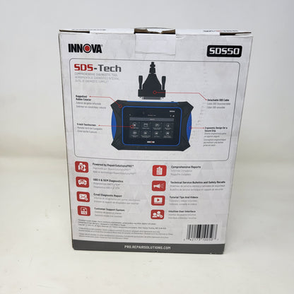 New Innova SDS550 SDS-Tech 5" OBD2 Bi-Directional Diagnostic Tablet Scan Tool 