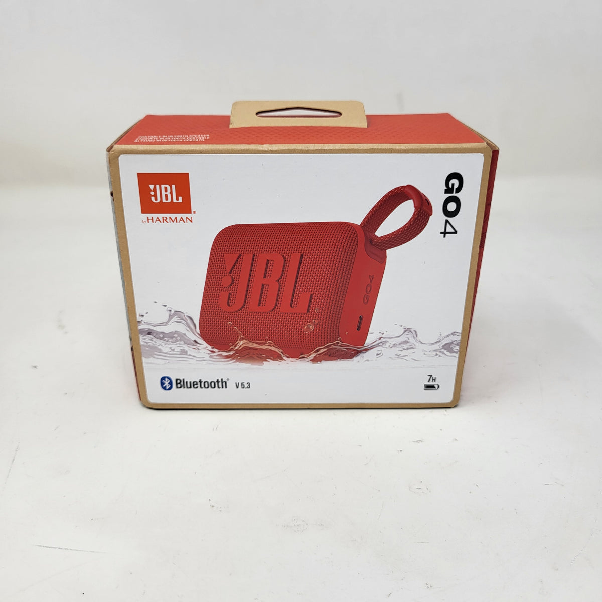 New JBL Go 4 Portable Speaker Red JBLGO4REDAM