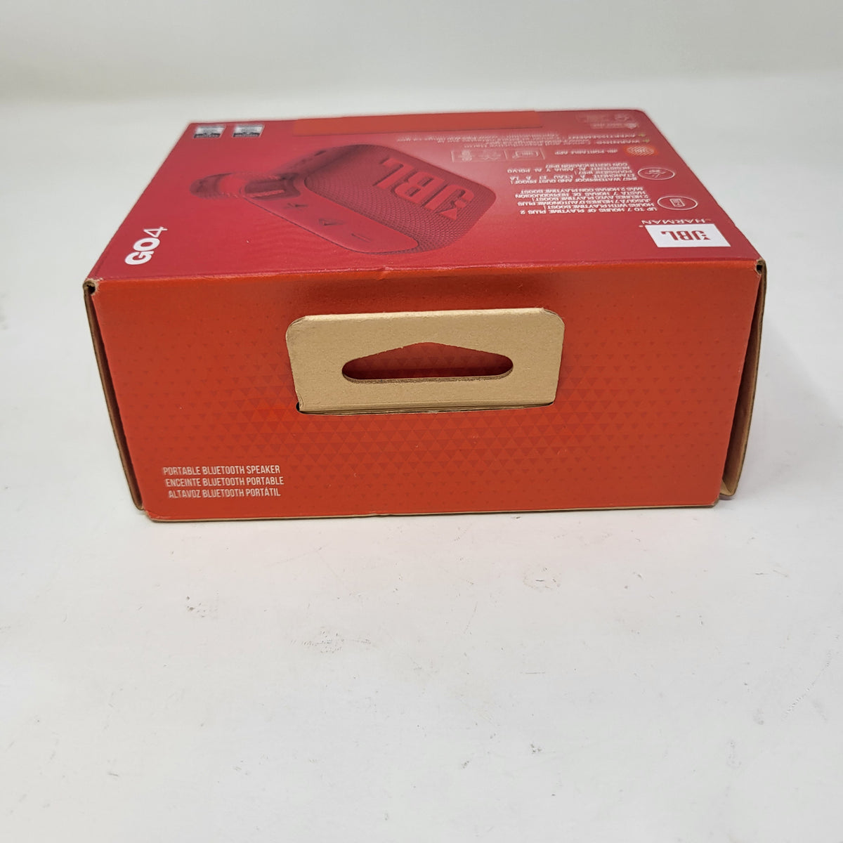 New JBL Go 4 Portable Speaker Red JBLGO4REDAM