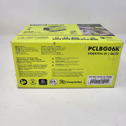 New Ryobi ONE+ 18V 200-Watt Portable Battery Power Source and Charger