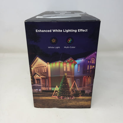 New Govee Wi-Fi RGBIC Outdoor Permanent String Lights White
