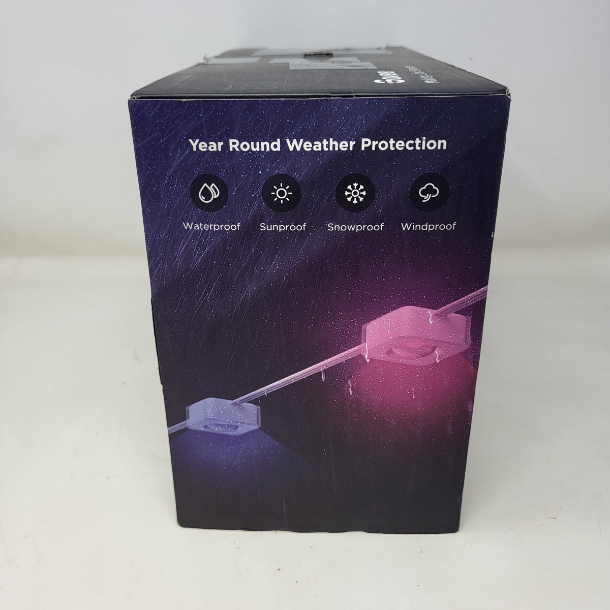 New Govee Wi-Fi RGBIC Outdoor Permanent String Lights White