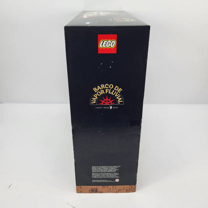 New LEGO Ideas River Steamboat 21356 Advanced Adult Building Toy Set