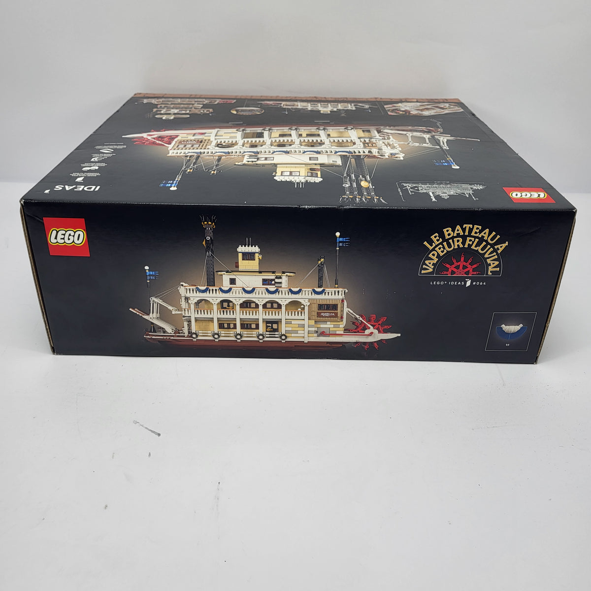 New LEGO Ideas River Steamboat 21356 Advanced Adult Building Toy Set