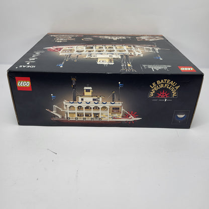 New LEGO Ideas River Steamboat 21356 Advanced Adult Building Toy Set