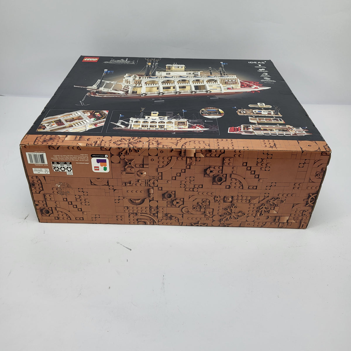 New LEGO Ideas River Steamboat 21356 Advanced Adult Building Toy Set