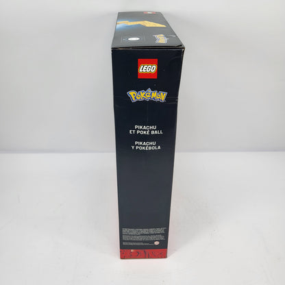 New LEGO Pokémon Pikachu and Poké Ball Building Set 72152 2050 Pieces 18+