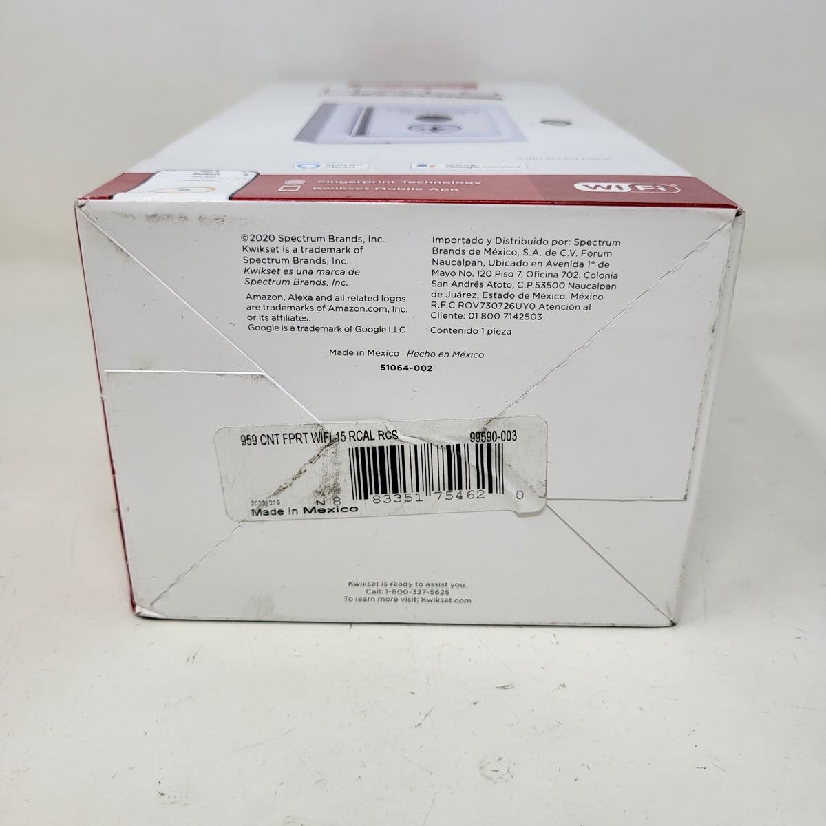 Kwikset Halo Touch 99590-003 Fingerprint Smart Lock Deadbolt Satin Nickel