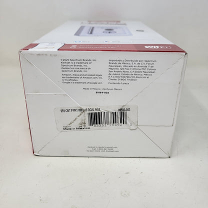 Kwikset Halo Touch 99590-003 Fingerprint Smart Lock Deadbolt Satin Nickel