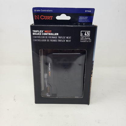 New CURT 51146 TriFlex Next Proportional Trailer Brake Controller 1-4 Axle