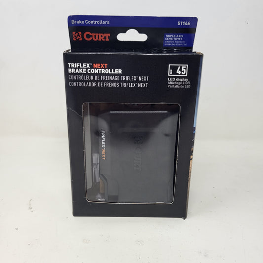 New CURT 51146 TriFlex Next Proportional Trailer Brake Controller 1-4 Axle