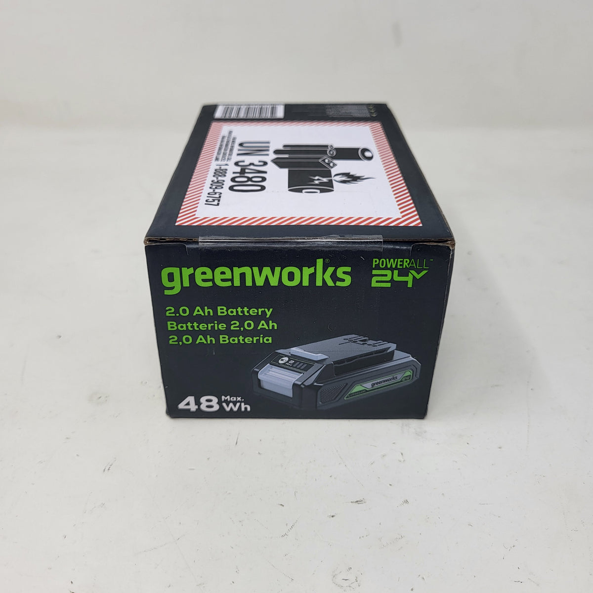 New Greenworks LB24A020 24 V 2.0 Ah Battery