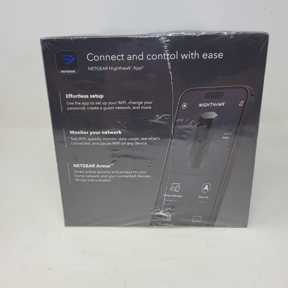 New NETGEAR Nighthawk Tri Band WiFi 7 RS500-100NAS Wireless Router