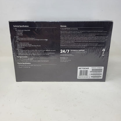 New NETGEAR Nighthawk Tri Band WiFi 7 RS500-100NAS Wireless Router