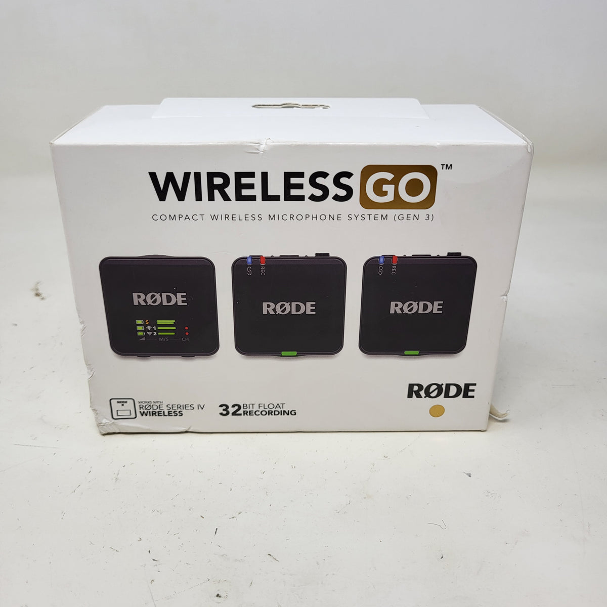 New Rode Wireless GO 20Hz - 20kHz Dual Mic System Microphone WIGOGEN3