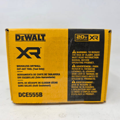 New DeWalt DCE555B 20V MAX Drywall Cut-Out Tool