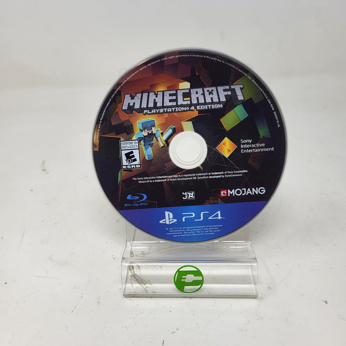 Minecraft PlayStation 4 Edition PS4 2014 Disc Only Game Disc