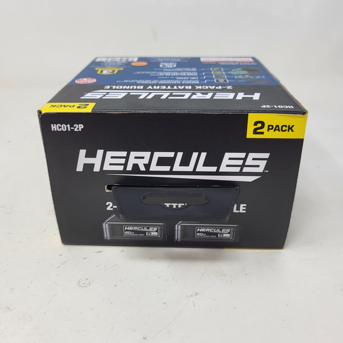 New Hercules HC01-2P 20V 5Ah Lithium-Ion Battery 2-Pack 71271