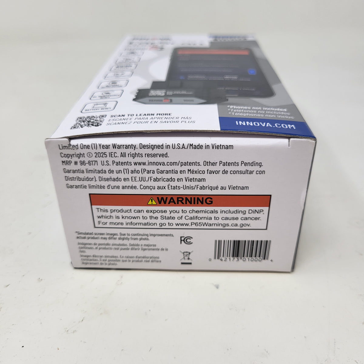 New Innova CarScan Mobile 1000 OBD2 Car Diagnostic Tool Black