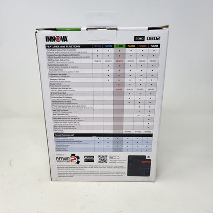 New Innova 5310 OBD2 Automotive Diagnostic Scanner Black