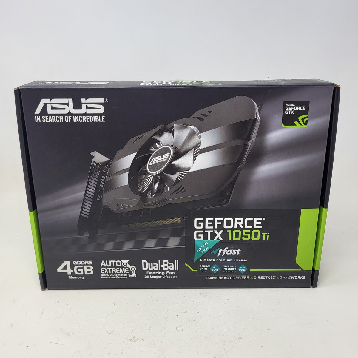 New Asus GeForce GTX 1050 Ti 4GB GDDR5 Graphics Card 