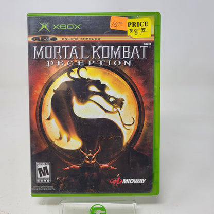 Mortal Kombat Deception (Microsoft Xbox, 2004)