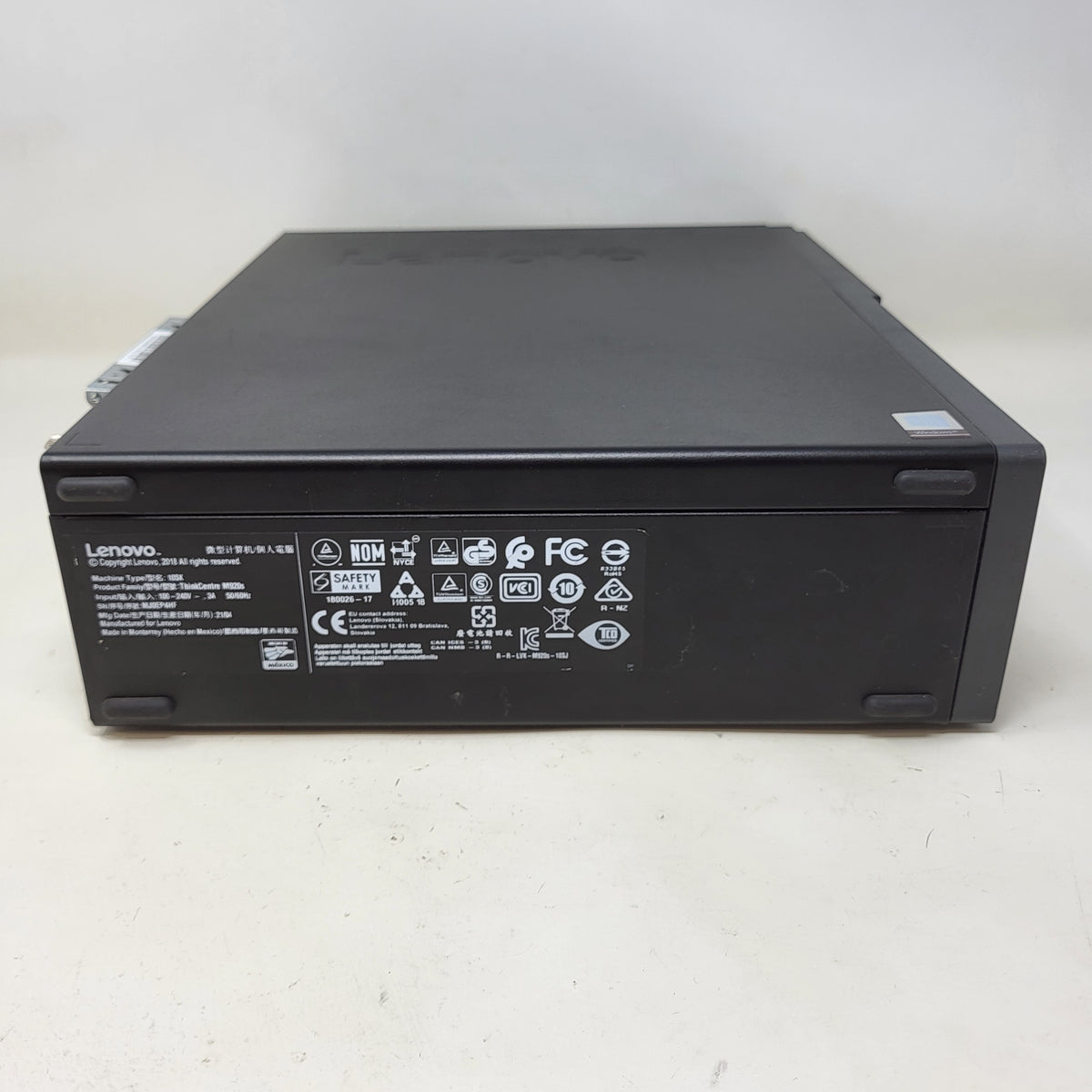 Lenovo ThinkCentre 0ICON14 Core i5-8500 3.00GHz 8GB RAM 256GB SSD