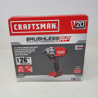 New Craftsman V20 RP 1/2 Cordless Brushless Impact Wrench
