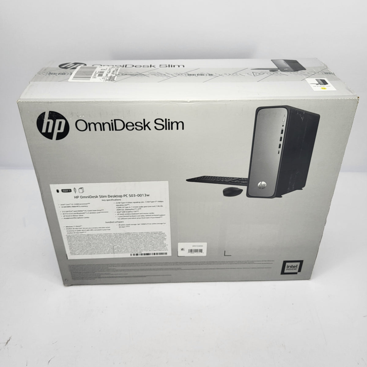 New HP OmniDesk Slim B5RX7AA Core i5-14400 2.50GHz 16GB RAM 512GB SSD