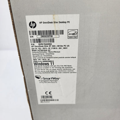 New HP OmniDesk Slim B5RX7AA Core i5-14400 2.50GHz 16GB RAM 512GB SSD