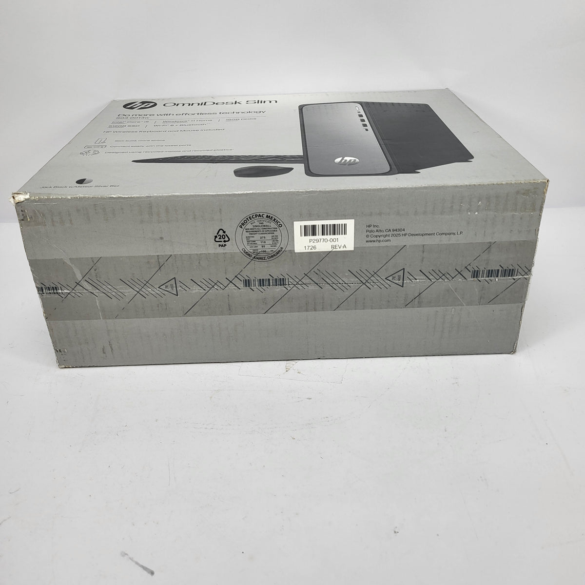 New HP OmniDesk Slim B5RX7AA Core i5-14400 2.50GHz 16GB RAM 512GB SSD