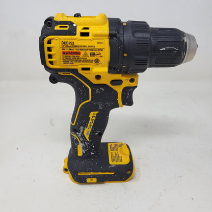 DeWalt DCD793 20V MAX 1/2" (13mm) Cordless Drill Driver