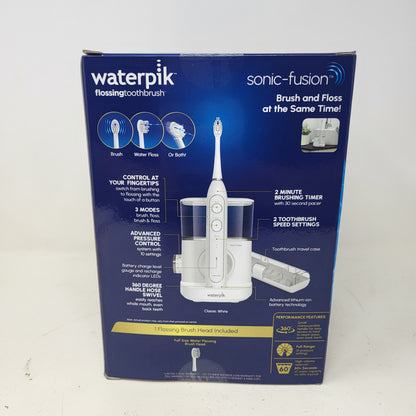 New Waterpik Sonic-Fusion 2.0 Professional Flossing Electric Toothbrush