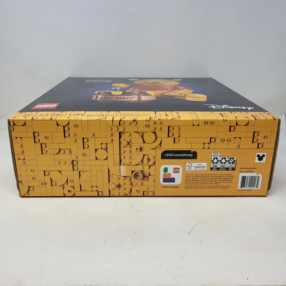 New LEGO Disney Winnie the Pooh 43300 Classic Decoration Building Kit 1399 Pcs