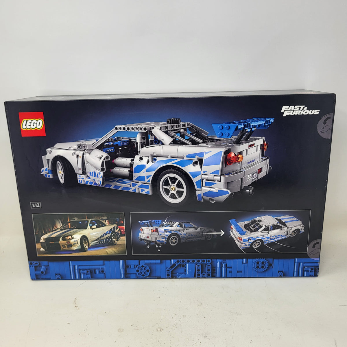  New LEGO Technic 2 Fast 2 Furious Nissan Skyline GT-R R34 Car Set 42210